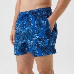 Speedo Board Shorts Swim Trunks Mens XL Mesh Lined Abstract All Over Print Nylon
